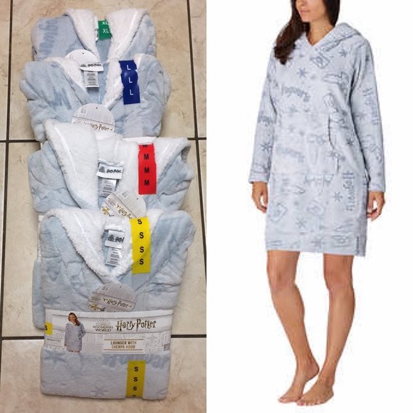 Warner Bros. | Intimates u0026 Sleepwear | Harry Potter Lounger W Sherpa Hood |  Poshmark